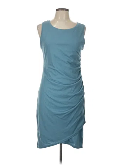 Pre-owned Leith Casual Dress In Blue