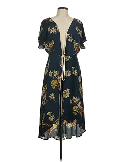 Pre-owned Leith Casual Dress In Blue