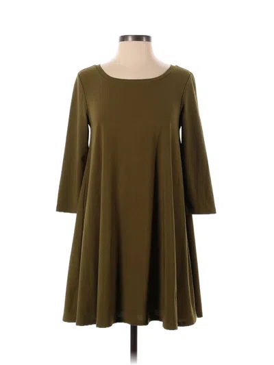 Pre-owned Leith Casual Dress In Brown