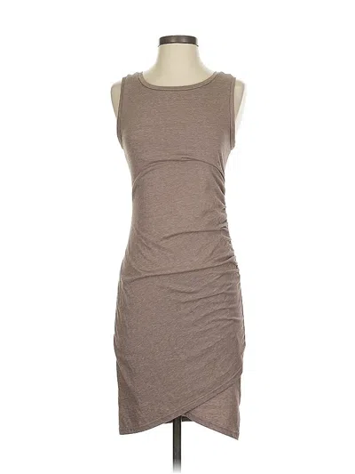 Pre-owned Leith Casual Dress In Brown