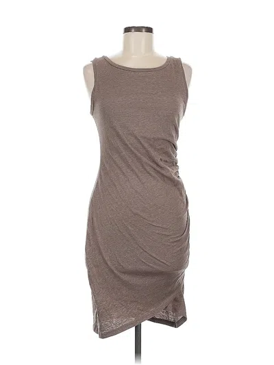 Pre-owned Leith Casual Dress In Brown