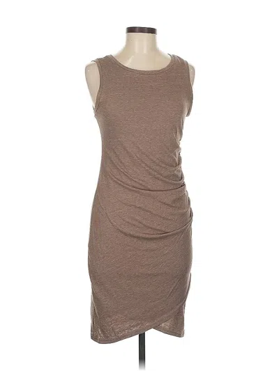 Pre-owned Leith Casual Dress In Brown