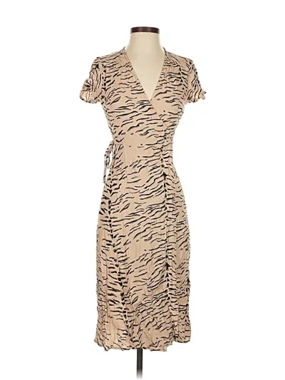 Pre-owned Leith Casual Dress In Brown