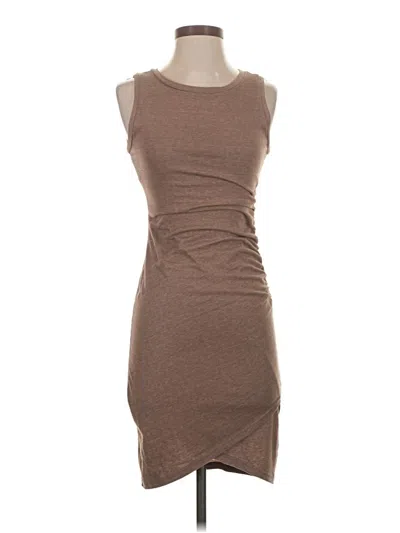 Pre-owned Leith Casual Dress In Brown