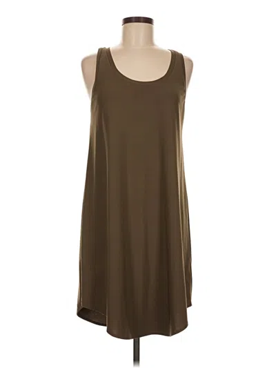 Pre-owned Leith Casual Dress In Brown