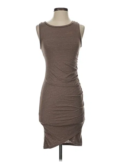 Pre-owned Leith Casual Dress In Brown