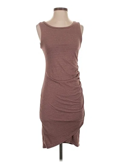 Pre-owned Leith Casual Dress In Brown