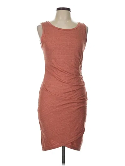 Pre-owned Leith Casual Dress In Brown