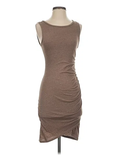 Pre-owned Leith Casual Dress In Brown