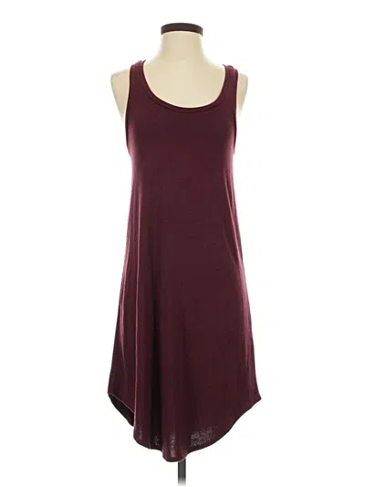 Pre-owned Leith Casual Dress In Burgundy