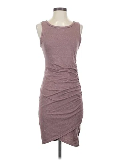 Pre-owned Leith Casual Dress In Burgundy