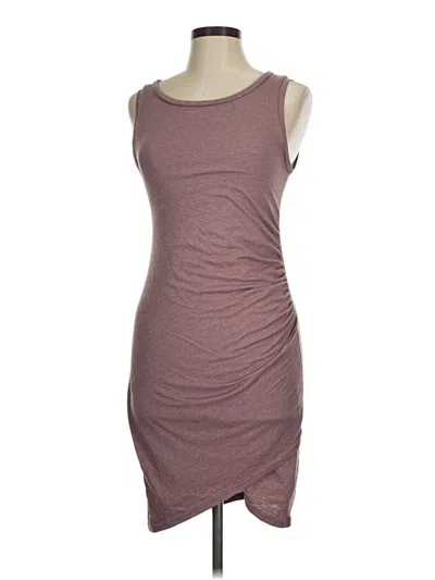 Pre-owned Leith Casual Dress In Burgundy