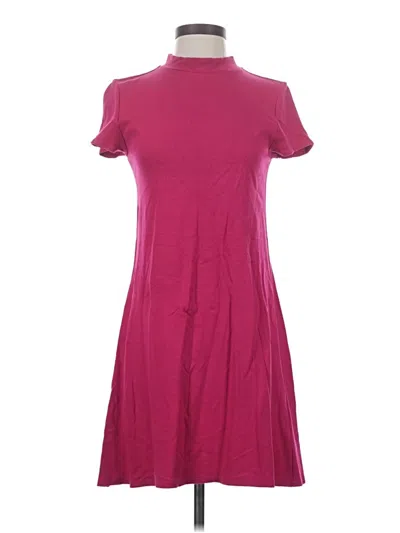 Pre-owned Leith Casual Dress In Burgundy