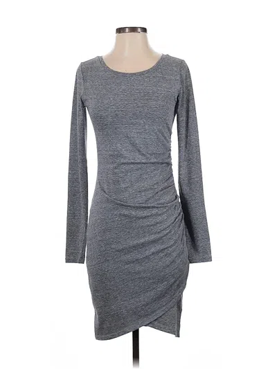 Pre-owned Leith Casual Dress In Gray
