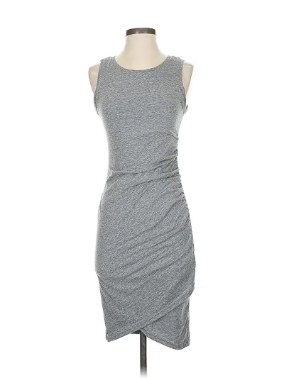 Pre-owned Leith Casual Dress In Gray