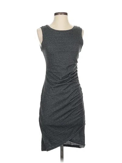 Pre-owned Leith Casual Dress In Gray