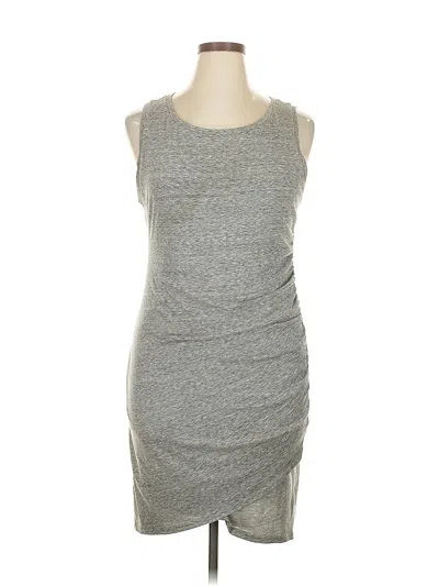 Pre-owned Leith Casual Dress In Gray