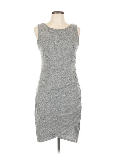 Pre-owned Leith Casual Dress In Gray