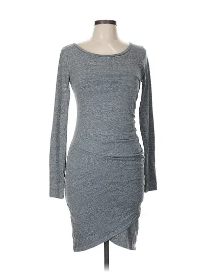 Pre-owned Leith Casual Dress In Gray