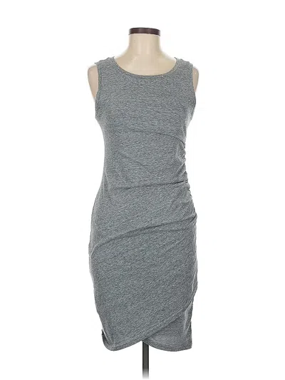 Pre-owned Leith Casual Dress In Gray