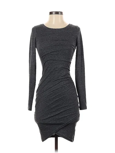 Pre-owned Leith Casual Dress In Gray