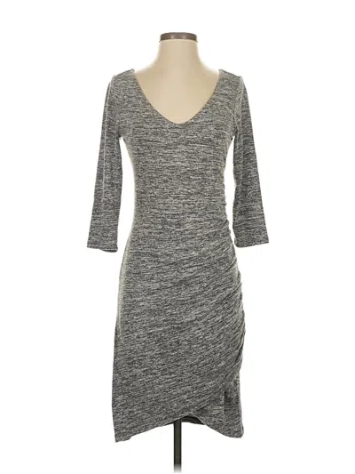 Pre-owned Leith Casual Dress In Gray