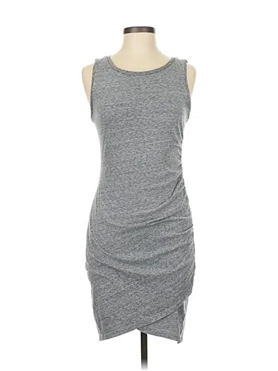 Pre-owned Leith Casual Dress In Gray