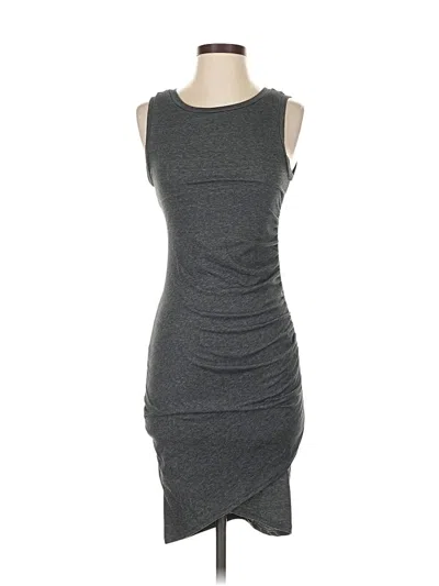Pre-owned Leith Casual Dress In Gray