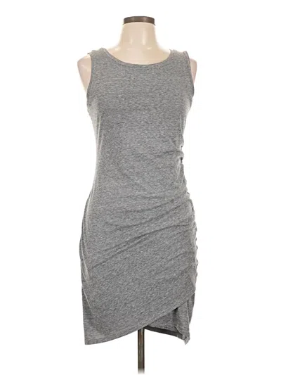 Pre-owned Leith Casual Dress In Gray