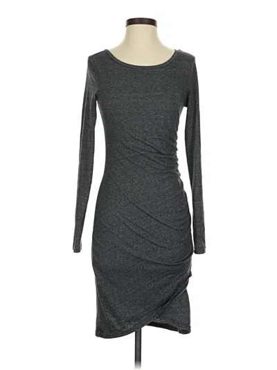 Pre-owned Leith Casual Dress In Gray