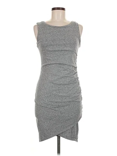Pre-owned Leith Casual Dress In Gray