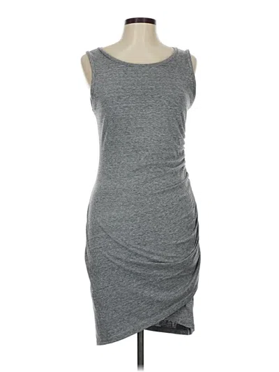 Pre-owned Leith Casual Dress In Gray