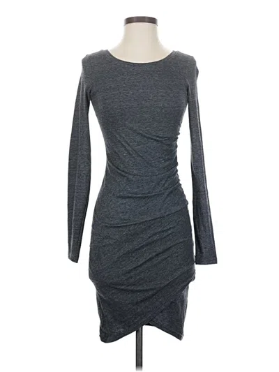 Pre-owned Leith Casual Dress In Gray