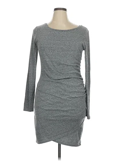 Pre-owned Leith Casual Dress In Gray