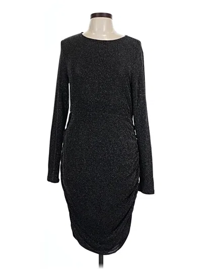 Pre-owned Leith Casual Dress In Gray