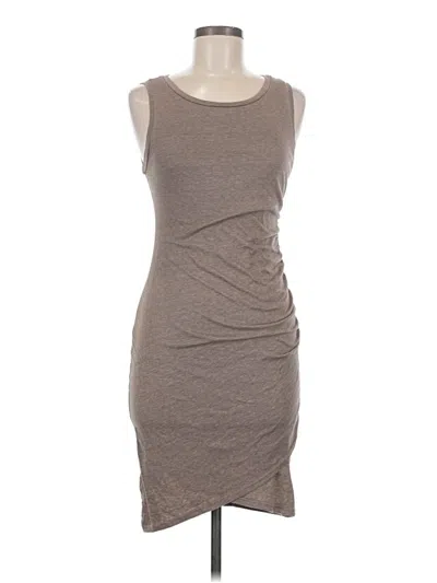 Pre-owned Leith Casual Dress In Gray