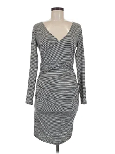 Pre-owned Leith Casual Dress In Gray