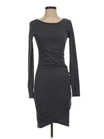 Pre-owned Leith Casual Dress In Gray