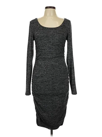 Pre-owned Leith Casual Dress In Gray