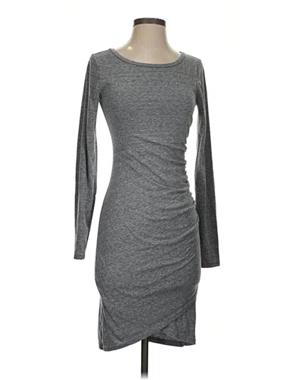 Pre-owned Leith Casual Dress In Gray