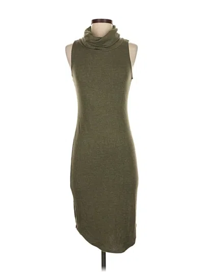 Pre-owned Leith Casual Dress In Green