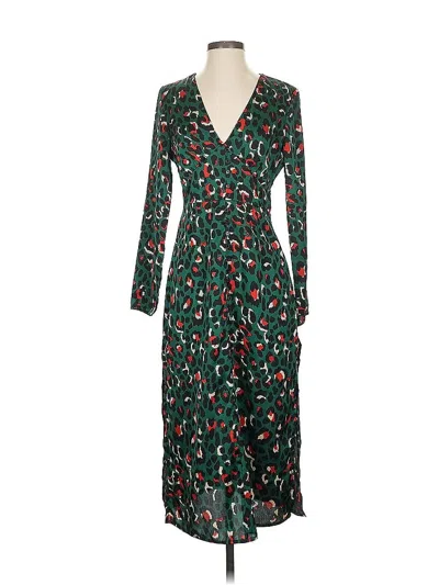 Pre-owned Leith Casual Dress In Green