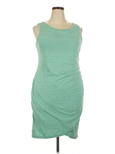 Pre-owned Leith Casual Dress In Green