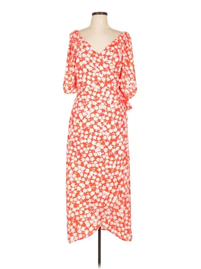 Pre-owned Leith Casual Dress In Orange