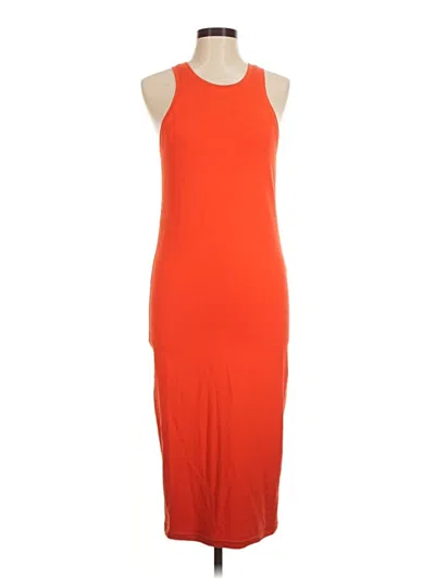 Pre-owned Leith Casual Dress In Orange