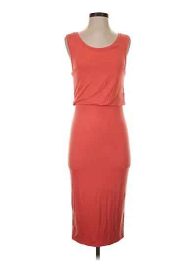 Pre-owned Leith Casual Dress In Orange