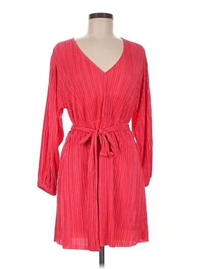 Pre-owned Leith Casual Dress In Red
