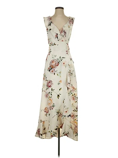 Pre-owned Leith Casual Dress In White