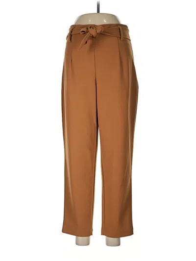 Pre-owned Leith Casual Pants In Brown