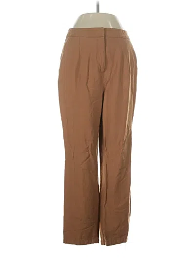 Pre-owned Leith Casual Pants In Brown